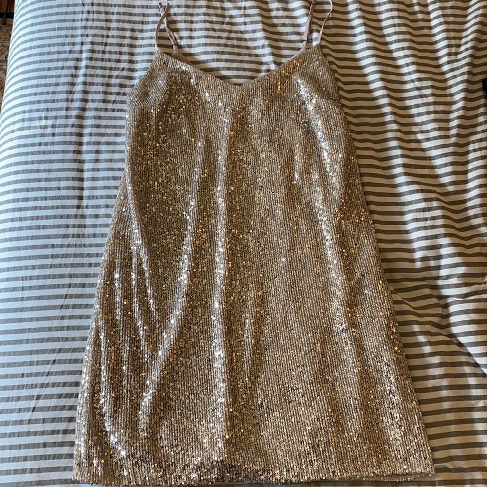 Banana Republic sequined mini dress